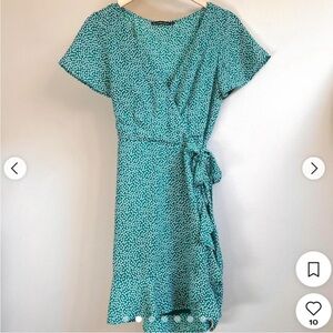 A&F wrap dress size large